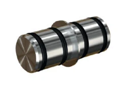 US Futaba Track Connecting Adapter For Round Rail - (Stainless Steel)